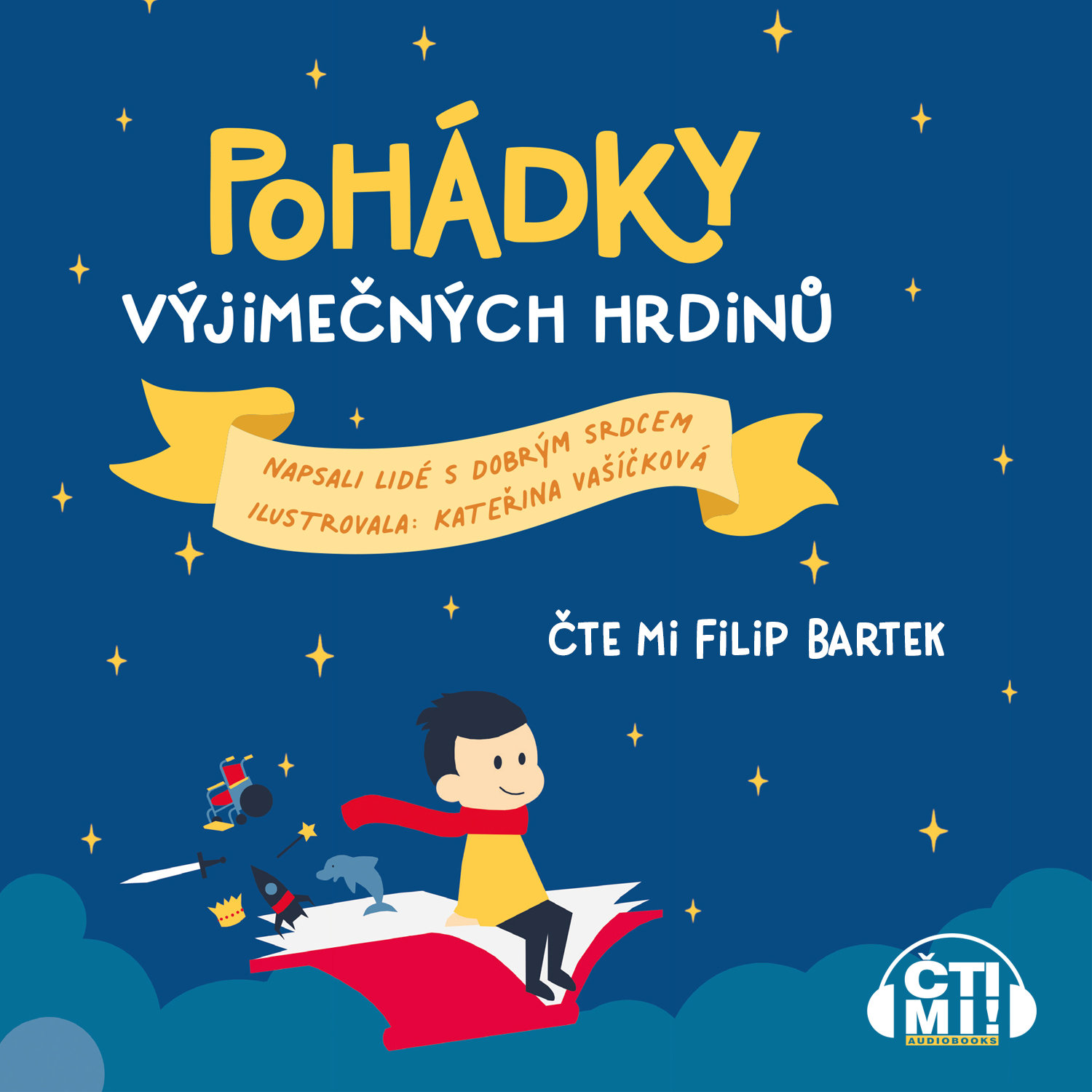 Audiokniha Pohádky výjimečných hrdinů – kolektiv autorůMariana Andltová